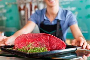 la esencia de una dieta de proteína de carne para bajar de peso