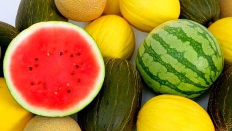 Sandía y melón - bayas peligrosas para diabéticos
