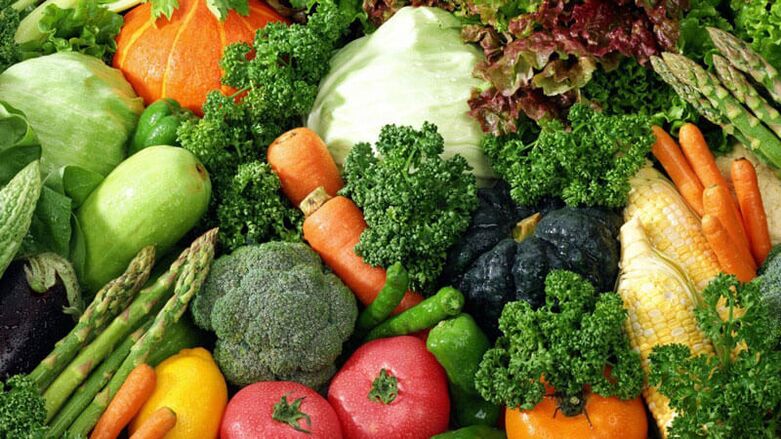 Verduras en la dieta de pacientes con diabetes mellitus